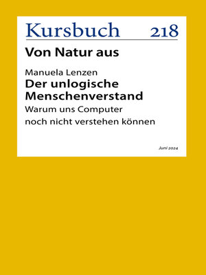 cover image of Der unlogische Menschenverstand.